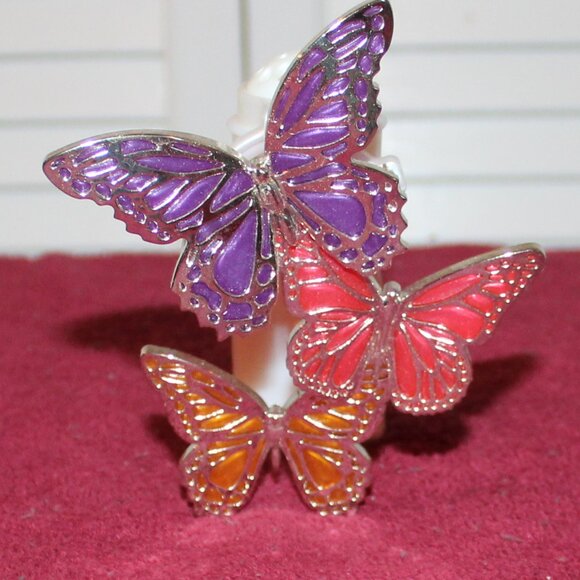 Bath & Body Works Wallflowers Plug in th Butterfly Trio or Spring Butterflies - Picture 1 of 6